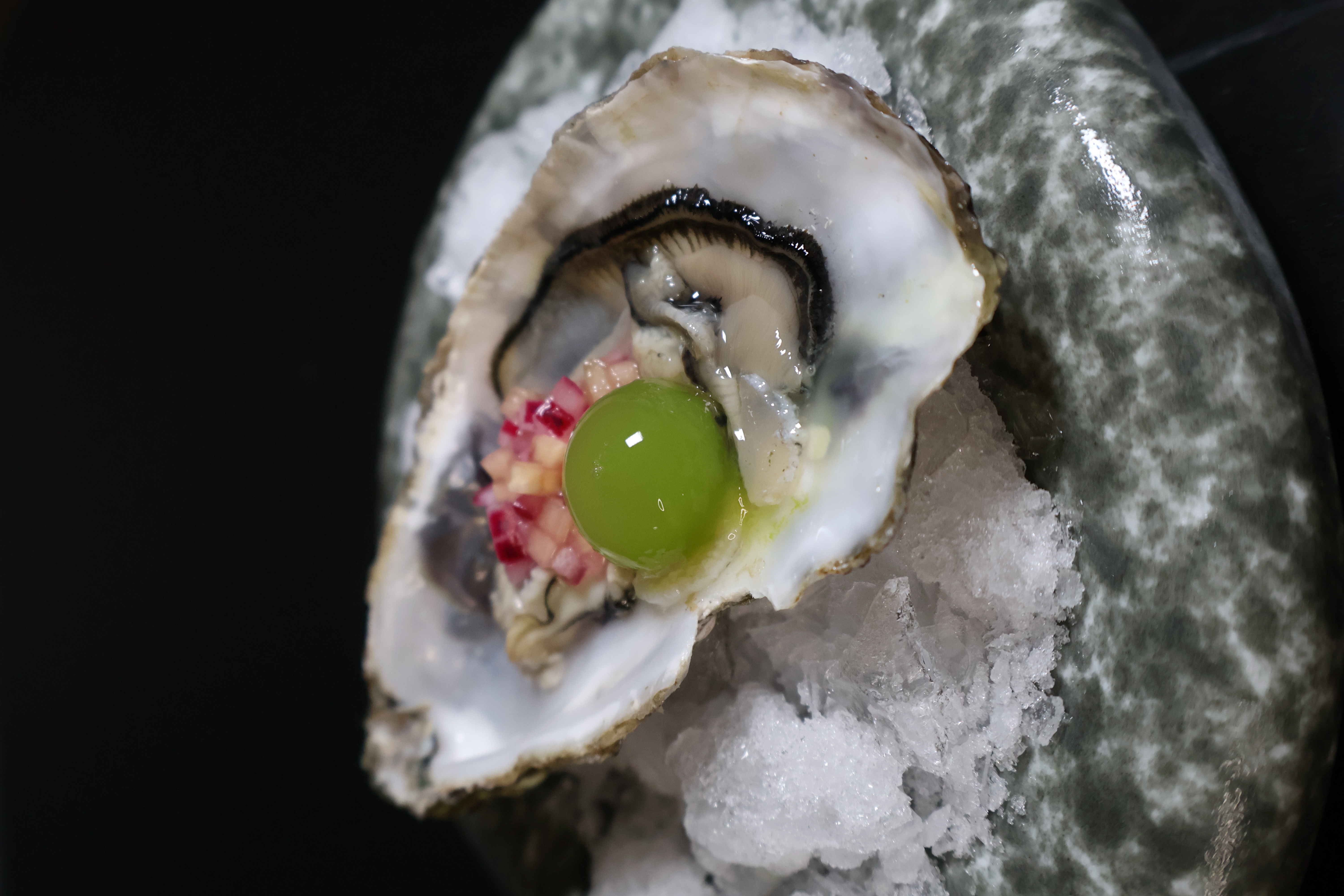 Aguachile de ostra